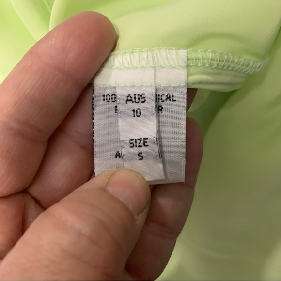 Mela Purdie Mache Duo Pleat Pullover Shirt In Citrine Lightweight Blouse Size  S - Picture 9 of 16